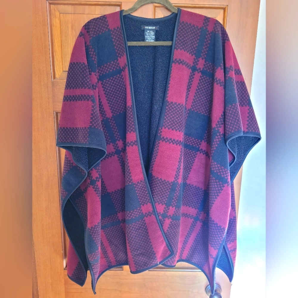 Red & Black Plaid Shawl